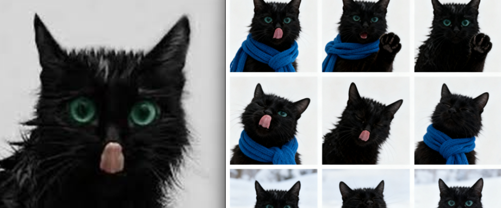 九宫格宠物表情包