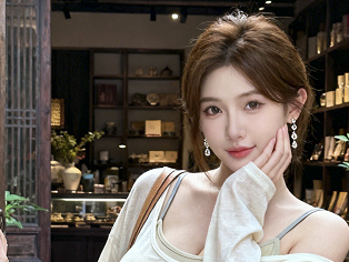 古风店街拍写真