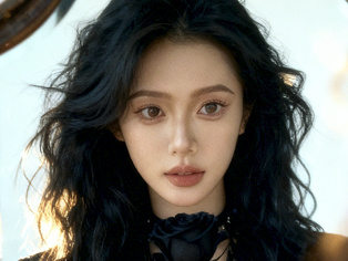 鞠婧祎哥特情绪写真