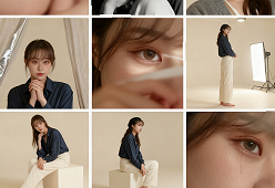 九宫格人物时尚摄影