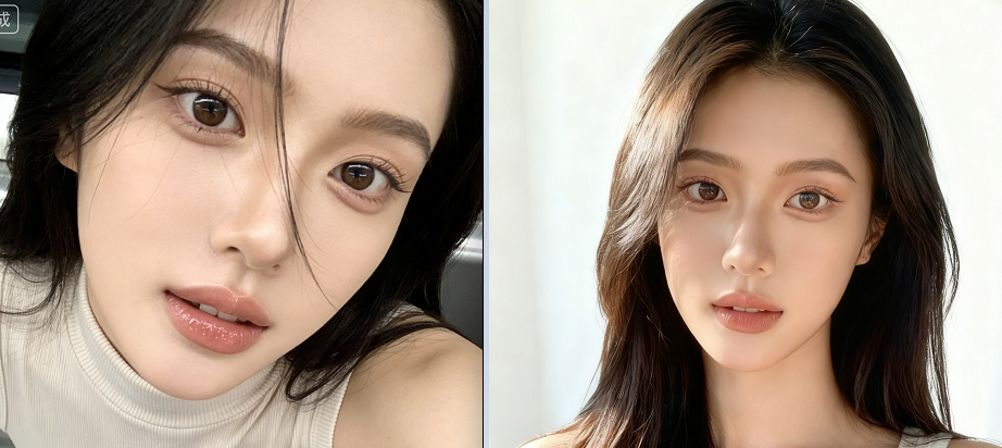 地铁纯欲风日常快照