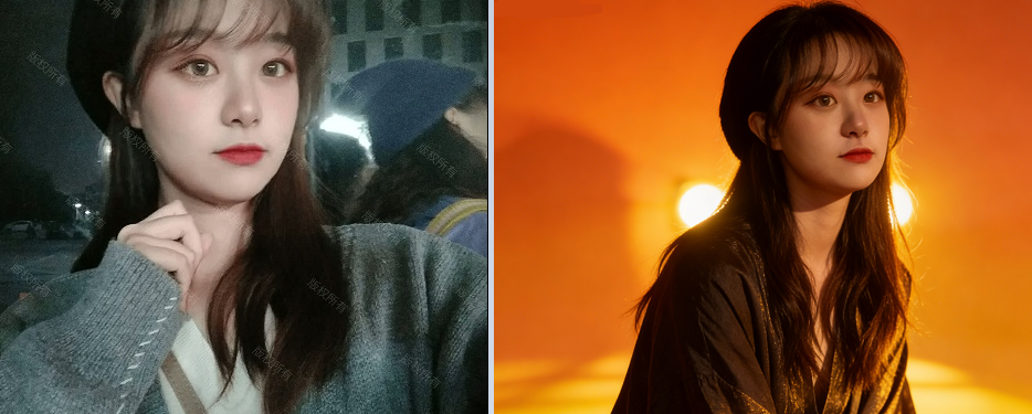 超现实温暖肖像