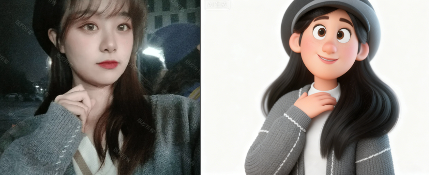 皮克斯风格人物