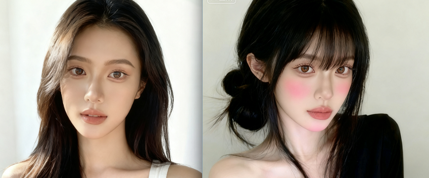 氛围感写真自拍