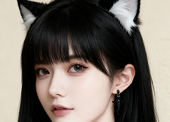哥特风猫耳少女