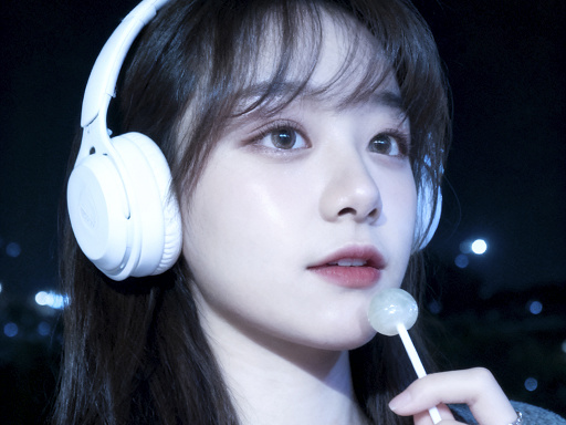 夜景氛围感写真